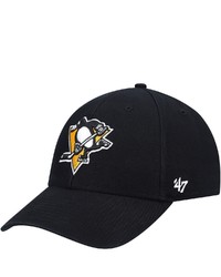 '47 Black Pittsburgh Penguins Legend Mvp Adjustable Hat At Nordstrom