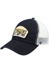'47 Black Pittsburgh Penguins Penwald Trucker Snapback Hat At Nordstrom