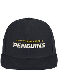 adidas Black Pittsburgh Penguins Snapback Hat At Nordstrom