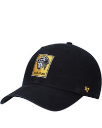 '47 Black Pittsburgh Pirates Logo Cooperstown Collection Clean Up Adjustable Hat At Nordstrom