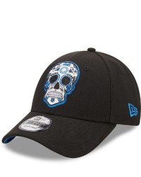 New Era Black Queretaro Fc Sugar Skull 9forty Snapback Hat At Nordstrom