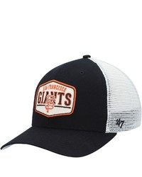 '47 Black San Francisco Giants Shumay Mvp Snapback Adjustable Hat At Nordstrom
