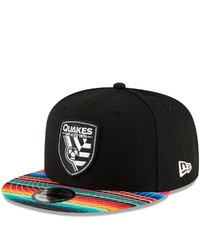 New Era Black San Jose Earthquakes Serape 9fifty Snapback Hat