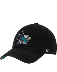 '47 Black San Jose Sharks Franchise Logo Fitted Hat At Nordstrom