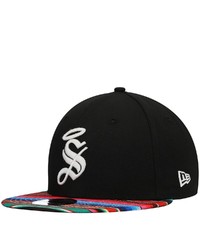 New Era Black Santos Laguna Serape 9fifty Snapback Hat At Nordstrom