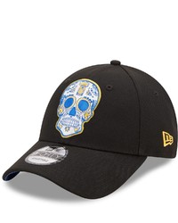 New Era Black Tigres Uanl Sugar Skull 9forty Snapback Hat At Nordstrom