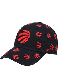 '47 Black Toronto Raptors Confetti Cleanup Adjustable Hat At Nordstrom