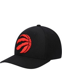 Mitchell & Ness Black Toronto Raptors Team Ground Stretch Snapback Hat At Nordstrom
