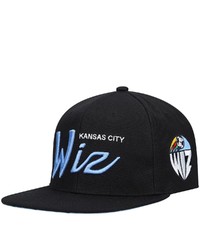 Mitchell & Ness Blackblue Sporting Kansas City Historic Logo Since 96 Foundation Script Snapback Hat At Nordstrom