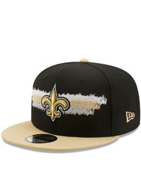 New Era Blackgold New Orleans Saints Scribble 9fifty Snapback Hat At Nordstrom