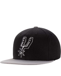 Mitchell & Ness Blackgray San Antonio Spurs Two Tone Wool Snapback Hat At Nordstrom