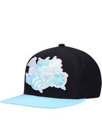 Mitchell & Ness Blacklight Blue Charlotte Hornets Pastel Snapback Hat At Nordstrom