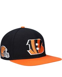 PRO STANDARD Blackorange Cincinnati Bengals 2tone Snapback Hat At Nordstrom