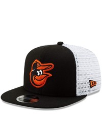 New Era Blackwhite Baltimore Orioles Mesh Fresh 9fifty Adjustable Snapback Hat At Nordstrom