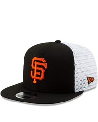 New Era Blackwhite San Francisco Giants Mesh Fresh 9fifty Adjustable Snapback Hat At Nordstrom
