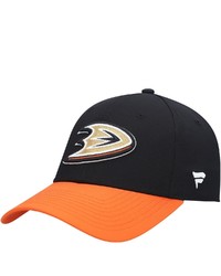 FANATICS Branded Black Anaheim Ducks Core Primary Logo Flex Hat At Nordstrom
