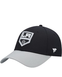 FANATICS Branded Black Los Angeles Kings Core Primary Logo Flex Hat