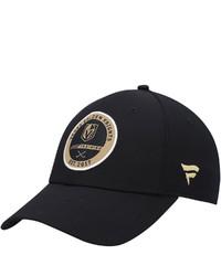 FANATICS Branded Black Vegas Golden Knights Authentic Pro Team Training Camp Practice Flex Hat