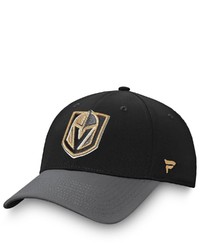 FANATICS Branded Blackcharcoal Vegas Golden Knights Hometown Flex Hat