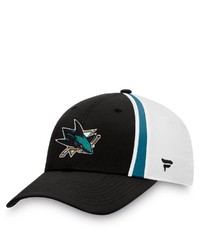 FANATICS Branded Blackwhite San Jose Sharks Prep Squad Flex Hat At Nordstrom