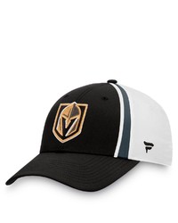 FANATICS Branded Blackwhite Vegas Golden Knights Prep Squad Flex Hat