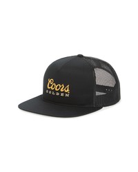 Brixton Coors Golden Embroidered Mesh Cap