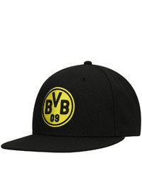 FAN INK Fi Collection Black Borussia Dortmund Dawn Fitted Hat