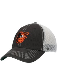 '47 Graphitewhite Baltimore Orioles Trawler Clean Up Trucker Snapback Hat At Nordstrom