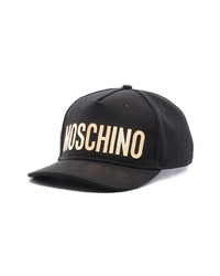 Moschino Logo Embossed Baseball Cap