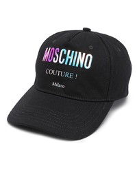 Moschino Logo Print Cotton Cap