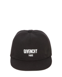 Givenchy Logo Printed Canvas Baseball Hat