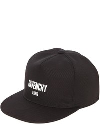 Givenchy Logo Printed Canvas Baseball Hat