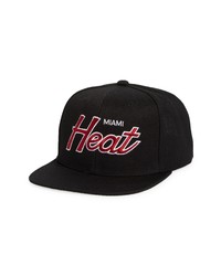 Mitchell & Ness Nba Specialty Miami Heat Snapback Baseball Cap