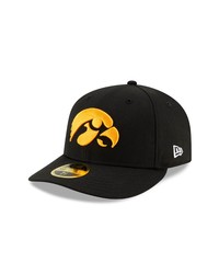 New Era Cap New Era Black Iowa Hawkeyes Basic Low Profile 59fifty Fitted Hat