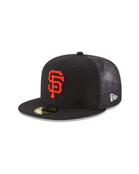 New Era Cap New Era Black San Francisco Giants On Field Replica 59fifty Fitted Hat