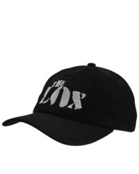 The Lox Silver Logo Baseball Cap Black