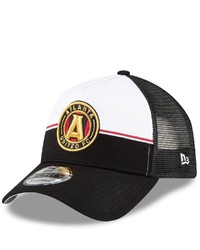 New Era Whiteblack Atlanta United Fc Retro 9forty Snapback Hat At Nordstrom