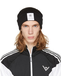 Adidas X White Mountaineering Black Logo Beanie