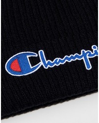 Champion Beanie With Script Logo In Black