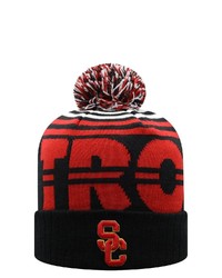 Top of the World Blackcardinal Usc Trojans Colossal Cuffed Knit Hat With Pom At Nordstrom