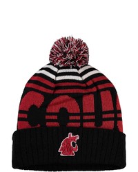 Top of the World Blackcrimson Washington State Cougars Colossal Cuffed Knit Hat With Pom At Nordstrom