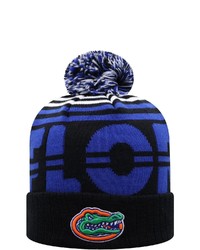Top of the World Blackroyal Florida Gators Colossal Cuffed Knit Hat With Pom At Nordstrom