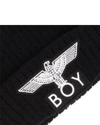 Boy London Boy Eagle Appliqu Beanie Hat
