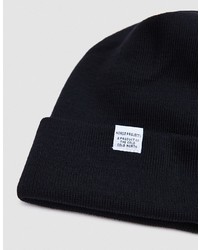 Norse Projects Norse Top Beanie In Black