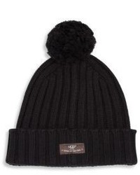 UGG Ribbed Knit Wool Blend Beanie