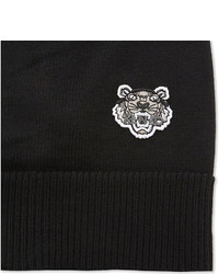 Kenzo Tiger Embroidered Wool Beanie
