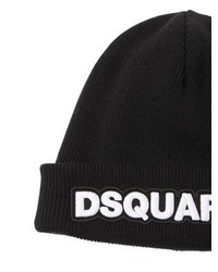 DSQUARED2 Wool Beanie Hat W Logo
