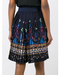 Sacai Tribal Lace Wrap Front Shorts