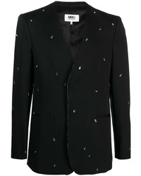 MM6 MAISON MARGIELA Abstract Print Knitted Blazer