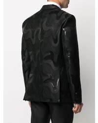 DSQUARED2 Abstract Print Single Breasted Blazer